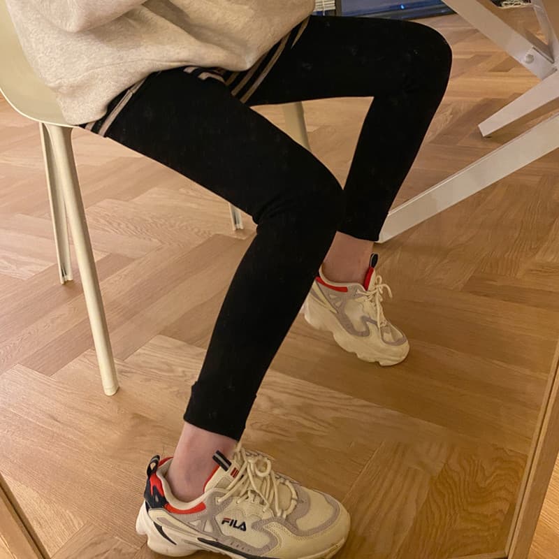 レディースレギンス あったか快適シンプルレギンス